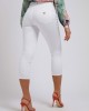 High-Rise Skinny Fit 1981 Capri Denim Jeans In Paper Moon Wash High-Rise Skinny Fit 1981 Capri Denim Jeans In Paper Moon Wash