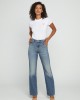 Eco High-Rise 80s Straight Leg Denim Jeans In Confidence Wash Eco High-Rise 80s Straight Leg Denim Jeans In Confidence Wash