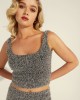 Grey Tinsley Top Grey Tinsley Top