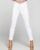 Mid-Rise Sexy Curve Denim Jeans In Pure White Wash