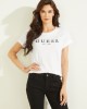 Eco White 1981 Rolled Cuff Logo T-Shirt Eco White 1981 Rolled Cuff Logo T-Shirt