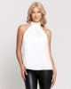 Marciano White Erika Halter Neck Top Marciano White Erika Halter Neck Top