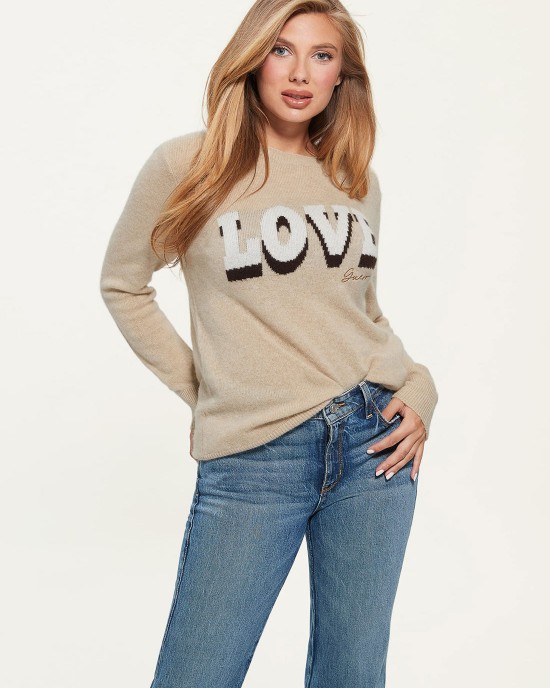 Eco Beige Juliette Knit Top Eco Beige Juliette Knit Top