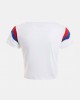 Guess Originals White Natashia Crop Baby T-Shirt Guess Originals White Natashia Crop Baby T-Shirt