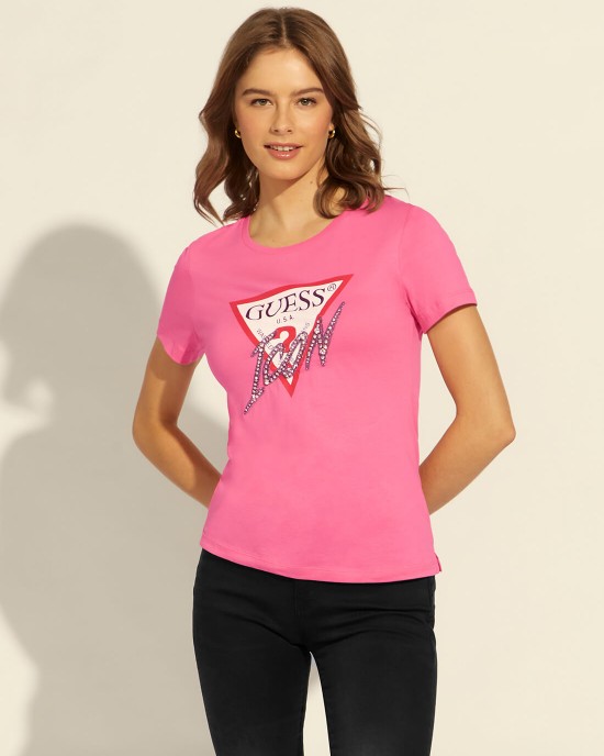 Eco Pink Icon Logo T-Shirt Eco Pink Icon Logo T-Shirt