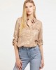 Gold Metallic Annamaria Top Gold Metallic Annamaria Top