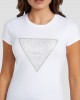 Eco White Crystal Logo T-Shirt Eco White Crystal Logo T-Shirt