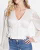Eco Dove White Hamiri Corset Top Eco Dove White Hamiri Corset Top