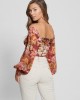 Eco Floral Tapestry Print Kristy Top Eco Floral Tapestry Print Kristy Top