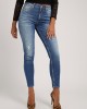 High-Rise Tapered Mom Denim Jeans In Vintage Mid Wash High-Rise Tapered Mom Denim Jeans In Vintage Mid Wash
