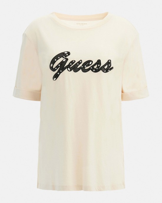 Eco Pearl Oyster Nichita Logo T-Shirt