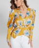 Golden Bloom Print Lorenza Top Golden Bloom Print Lorenza Top