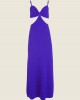 Marciano Blue Cora Cut-Out Maxi Dress Marciano Blue Cora Cut-Out Maxi Dress
