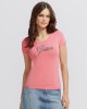 Eco Pink Rhinestone Logo T-Shirt Eco Pink Rhinestone Logo T-Shirt