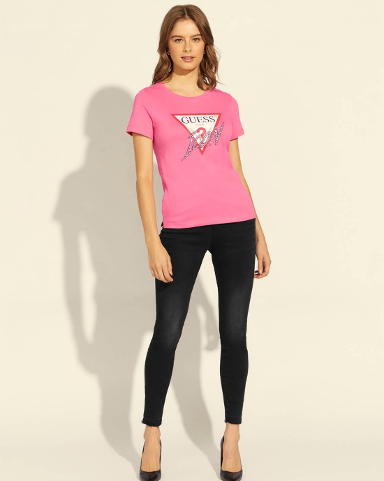 Eco Pink Icon Logo T-Shirt Eco Pink Icon Logo T-Shirt