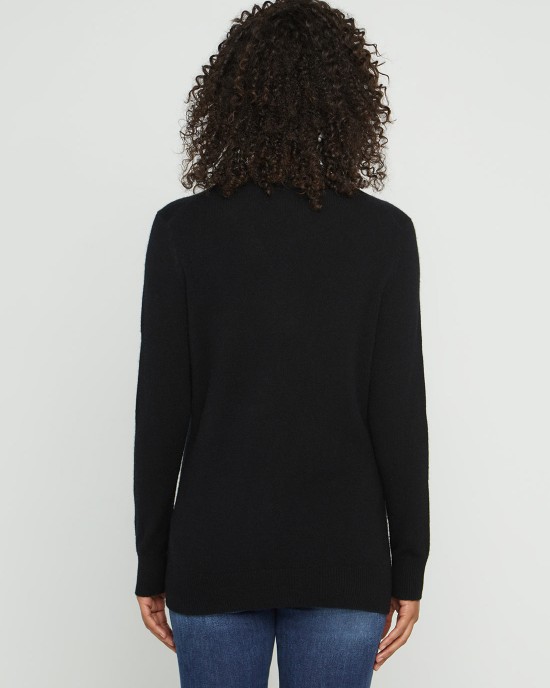 Eco Black Juliette Knit Top Eco Black Juliette Knit Top