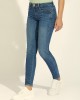 Mid-Rise Skinny Curve Denim Jeans in Carry Mid Wash Mid-Rise Skinny Curve Denim Jeans in Carry Mid Wash