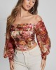 Eco Floral Tapestry Print Kristy Top Eco Floral Tapestry Print Kristy Top