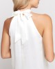 Marciano White Erika Halter Neck Top Marciano White Erika Halter Neck Top