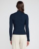 Navy Blue Clio Long Sleeve Top