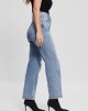 Eco High-Rise Melrose Wide Leg Denim Jeans In Target Blue Wash Eco High-Rise Melrose Wide Leg Denim Jeans In Target Blue Wash