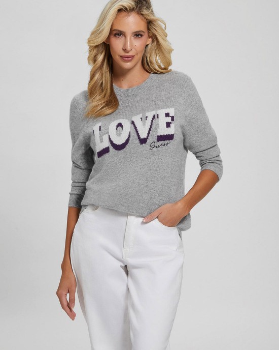 Eco Grey Juliette Knit Top Eco Grey Juliette Knit Top