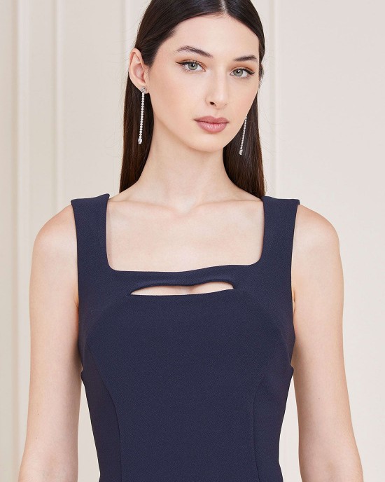 Marciano Blue Multi Leigah Mini Dress Marciano Blue Multi Leigah Mini Dress