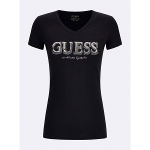 Black Trine Logo T-Shirt