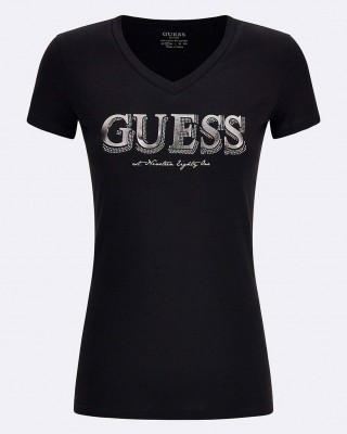 Black Trine Logo T-Shirt