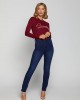 Eco Red Alexandra Logo Bodysuit Top Eco Red Alexandra Logo Bodysuit Top