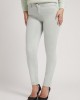 High-Rise 1981 Satin Skinny Denim Jeans In Light Khaki High-Rise 1981 Satin Skinny Denim Jeans In Light Khaki