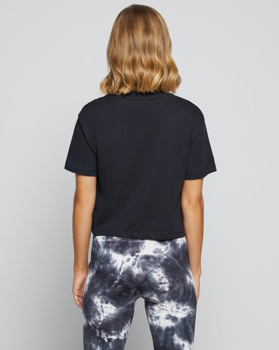 Eco Blue Adele Active Crop T-Shirt Eco Blue Adele Active Crop T-Shirt