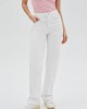 Guess Originals High-Rise Straight Leg Mom Denim Jeans In Ecru Wash Guess Originals High-Rise Straight Leg Mom Denim Jeans In Ecru Wash