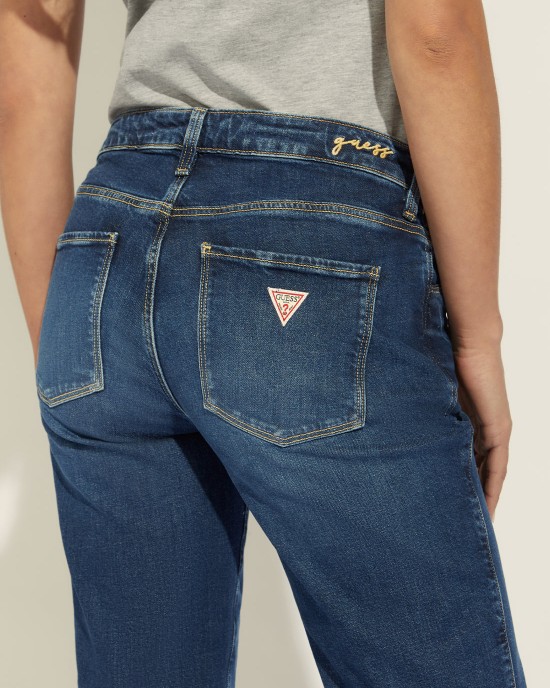 Low-Rise Sexy Straight Denim Jeans In Refined Vintage Wash Low-Rise Sexy Straight Denim Jeans In Refined Vintage Wash
