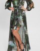 Eco Moonlit Tropic Garden Farrah Maxi Dress Eco Moonlit Tropic Garden Farrah Maxi Dress