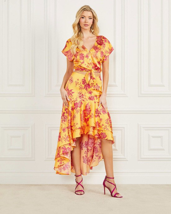 Marciano Emaya Wrap Maxi Dress Marciano Emaya Wrap Maxi Dress