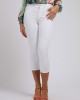 High-Rise Skinny Fit 1981 Capri Denim Jeans In Paper Moon Wash High-Rise Skinny Fit 1981 Capri Denim Jeans In Paper Moon Wash