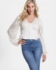 Eco Dove White Hamiri Corset Top Eco Dove White Hamiri Corset Top