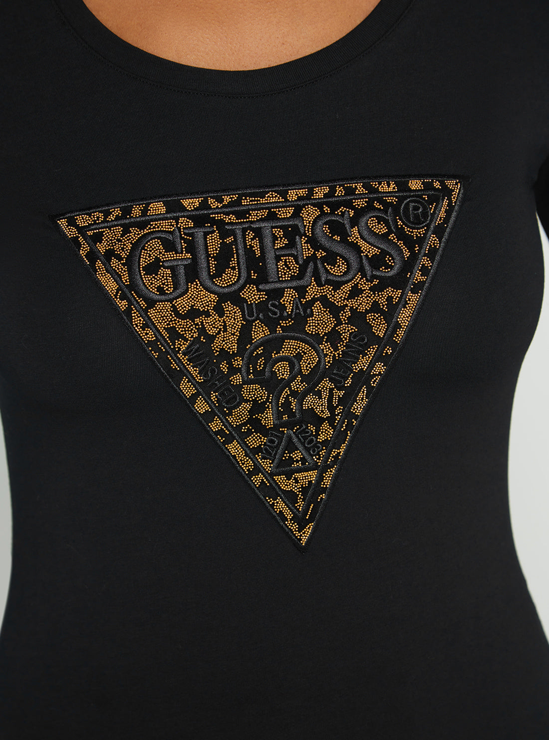 Eco Black Lidia Logo T-Shirt