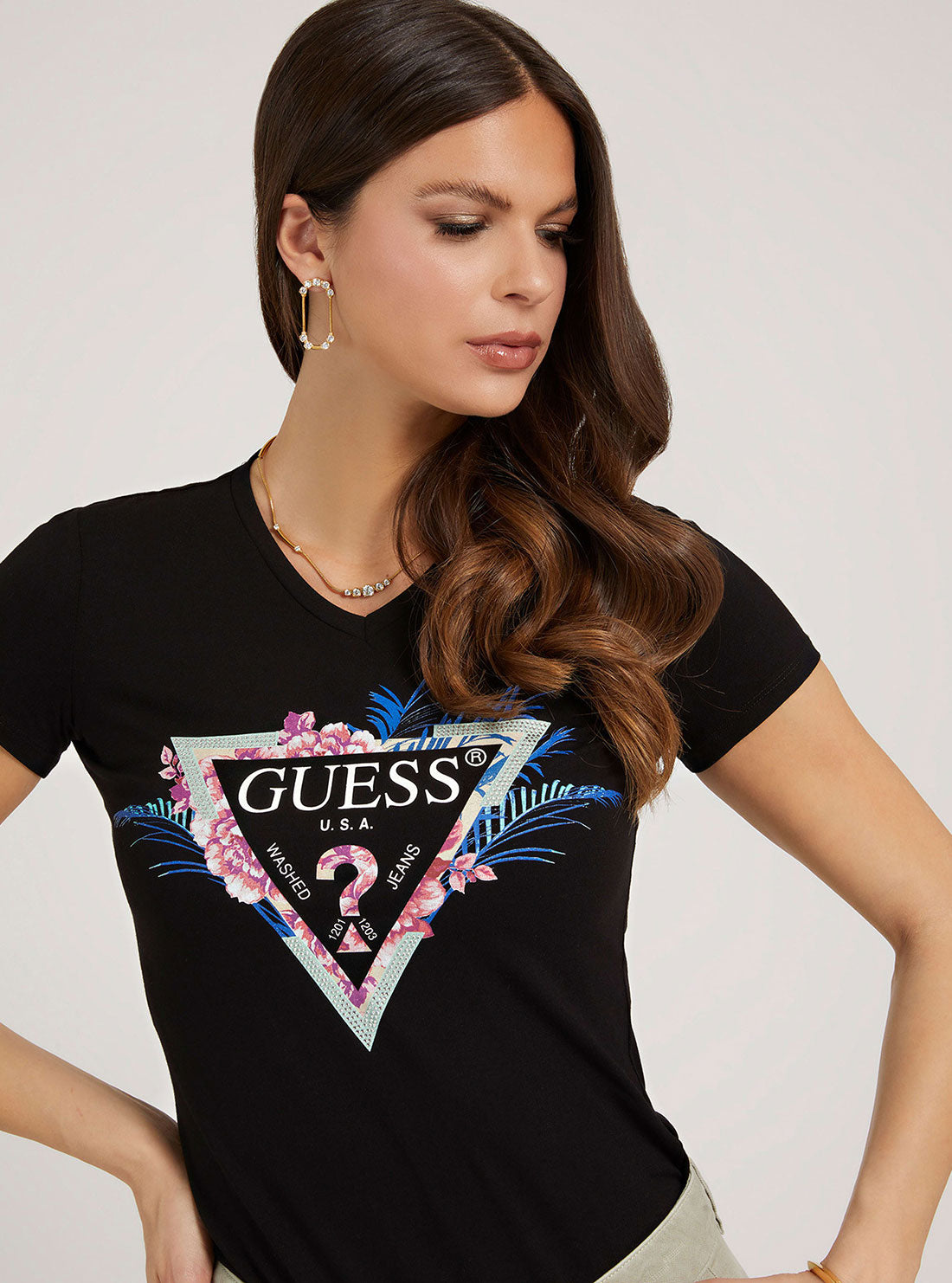 Eco Black Kathe Logo T-Shirt