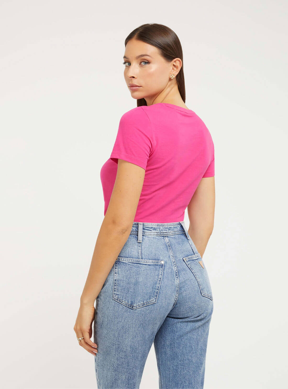 Pink Triangle Logo T-Shirt