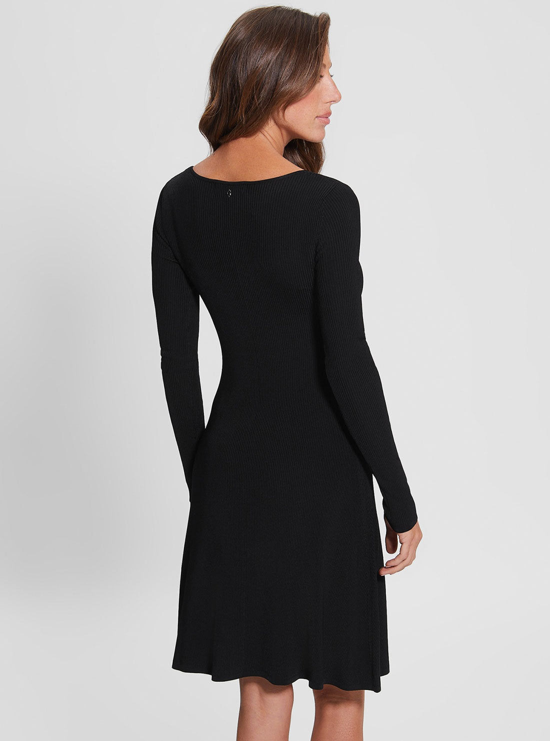 Black Olivia Knit Midi Dress Black Olivia Knit Midi Dress